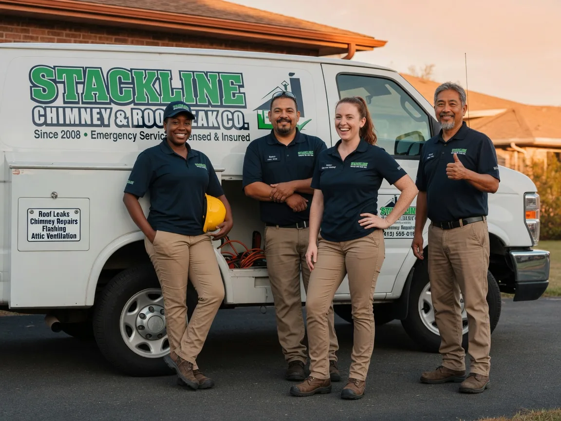 Chimney flashing repair company in North Bonneville, WA